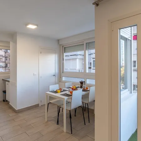 Apartamento Torre Cervantes, Moderno, Luminoso, A 5 Min De La Playa Almería Buitenkant foto